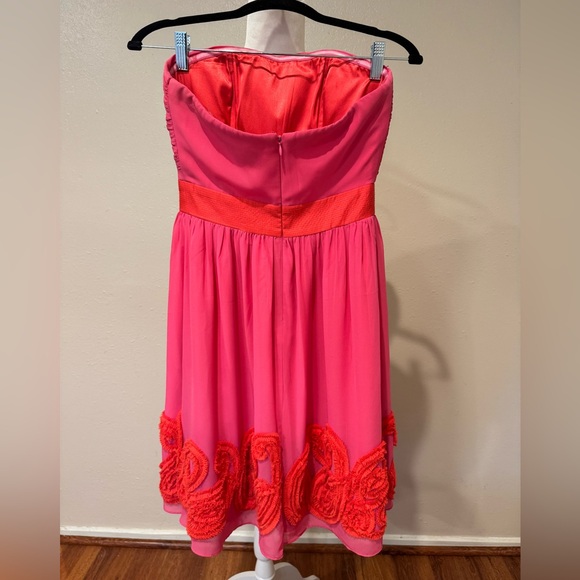 Miss Sixty Pink and Red Dress - Picture 3 of 9